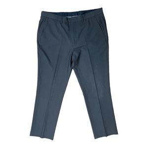Nautica Men’s Flat Front‎ Gray Dress Pants | Size 38W 32L